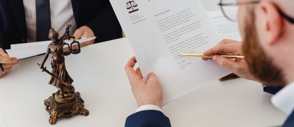 Aggressive legal representation — attorney in action